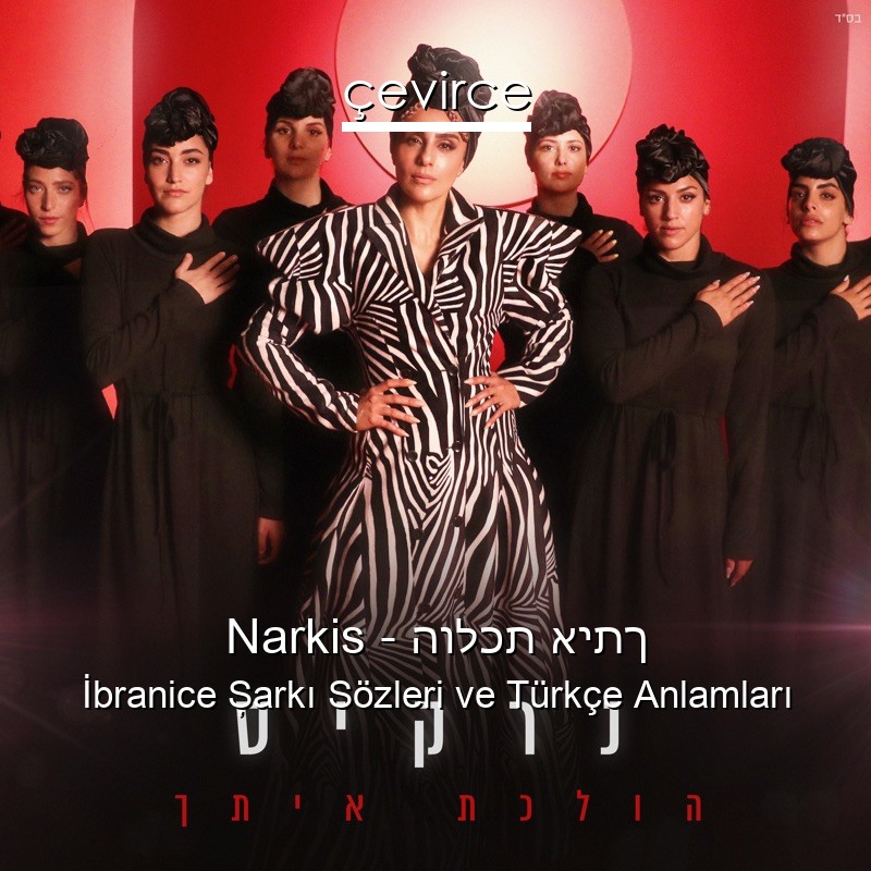 Narkis – הולכת איתך İbranice Şarkı Sözleri Türkçe Anlamları