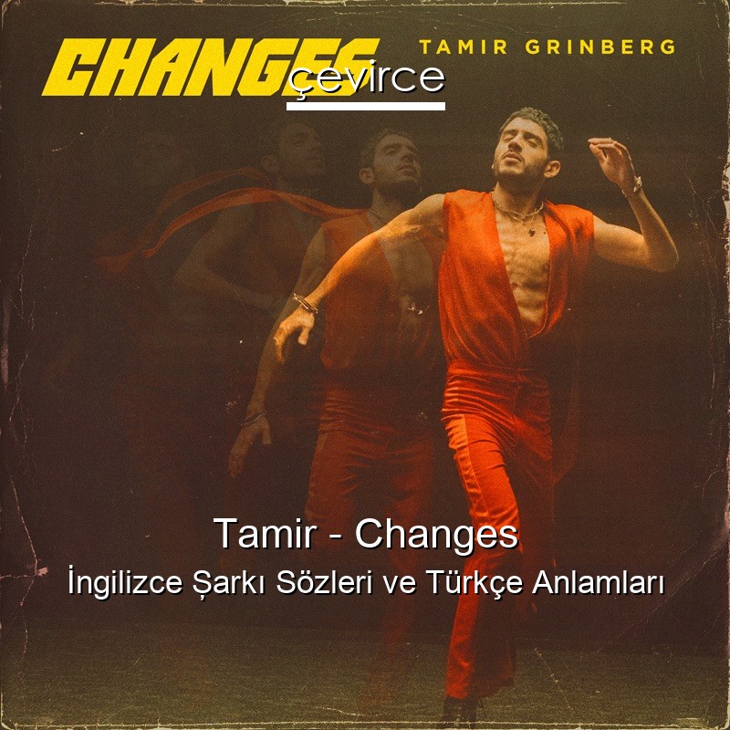 Tamir – Changes İngilizce Şarkı Sözleri Türkçe Anlamları