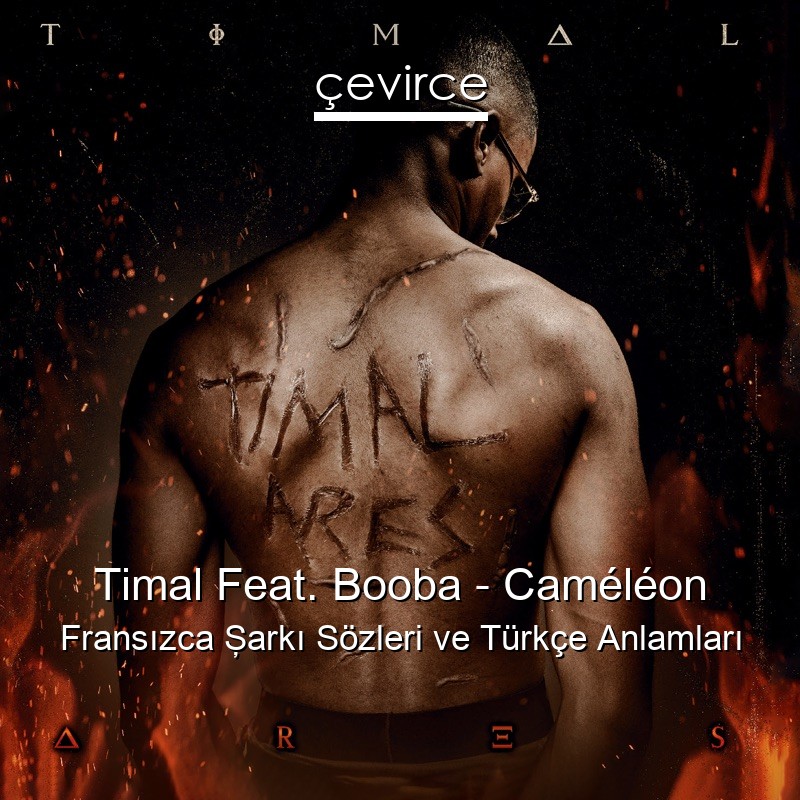 Timal Feat. Booba – Caméléon Fransızca Şarkı Sözleri Türkçe Anlamları