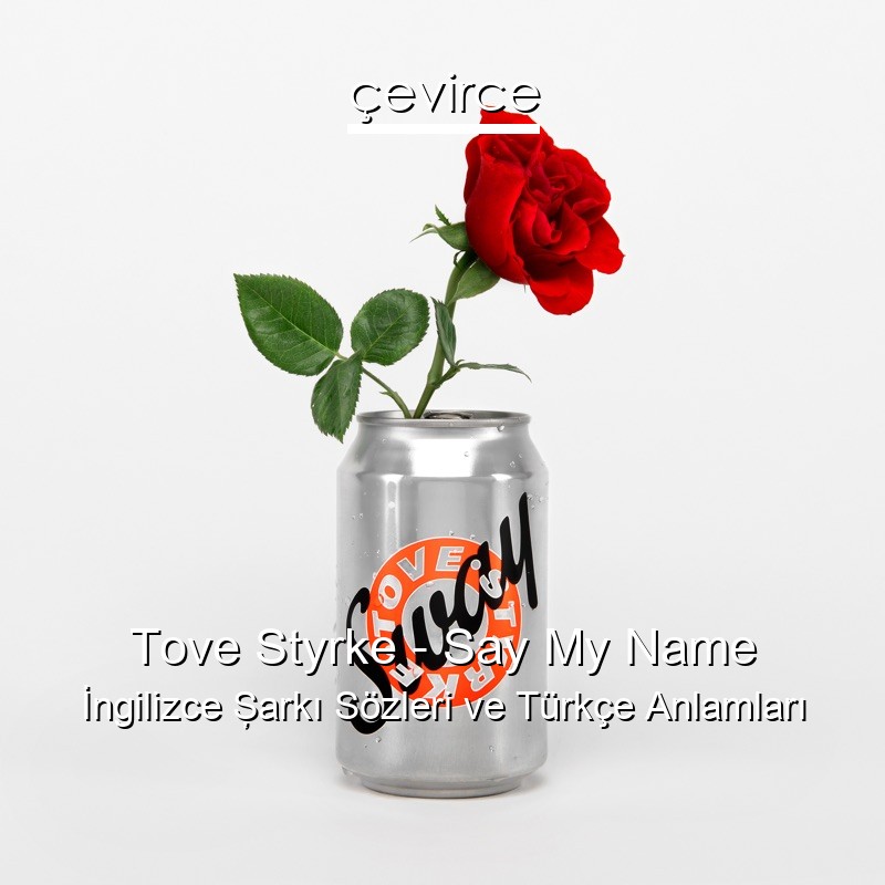 Tove Styrke – Say My Name İngilizce Şarkı Sözleri Türkçe Anlamları