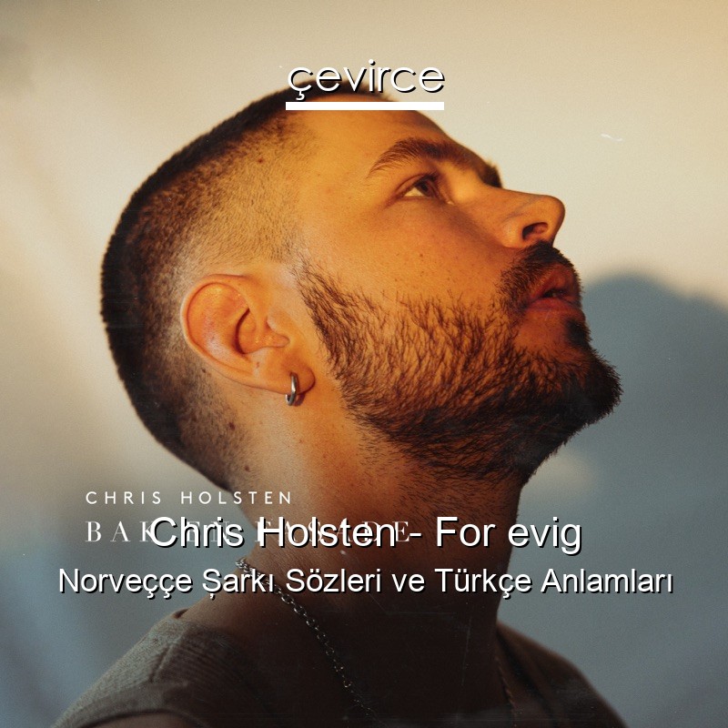 Chris Holsten – For evig Norveççe Şarkı Sözleri Türkçe Anlamları