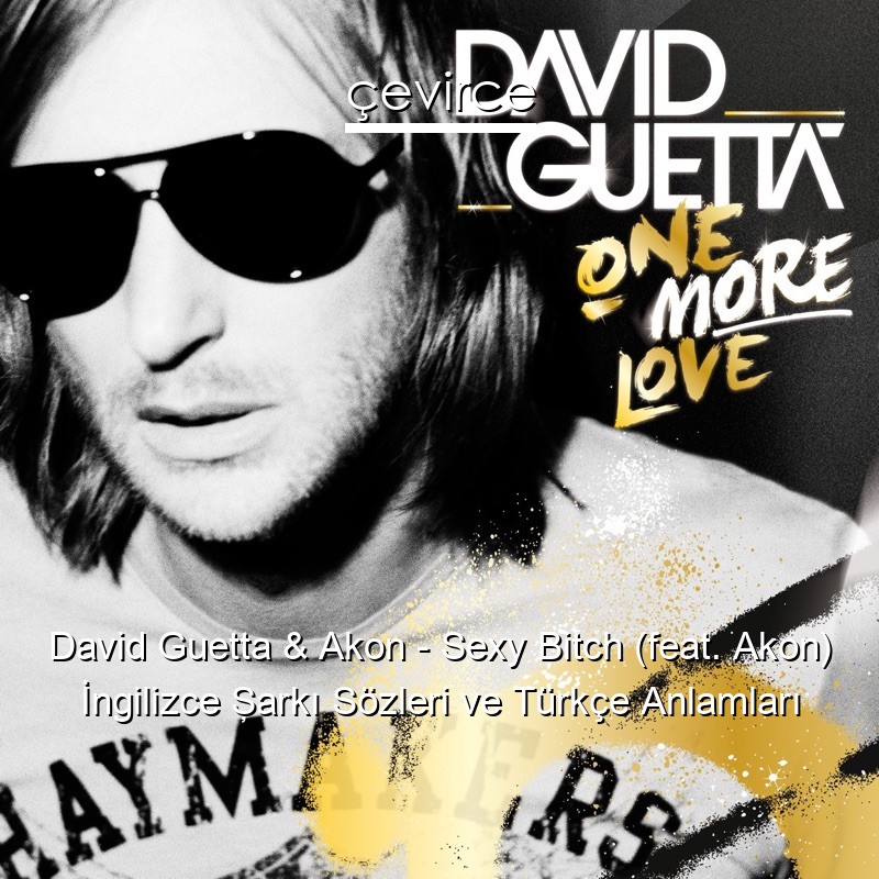David Guetta & Akon – Sexy Bitch (feat. Akon) İngilizce Şarkı Sözleri Türkçe Anlamları