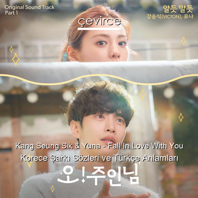 Kang Seung Sik & Yuna – Fall In Love With You Korece Şarkı Sözleri Türkçe Anlamları
