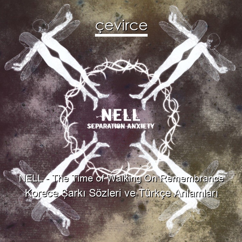 NELL – The Time of Walking On Remembrance Korece Şarkı Sözleri Türkçe Anlamları