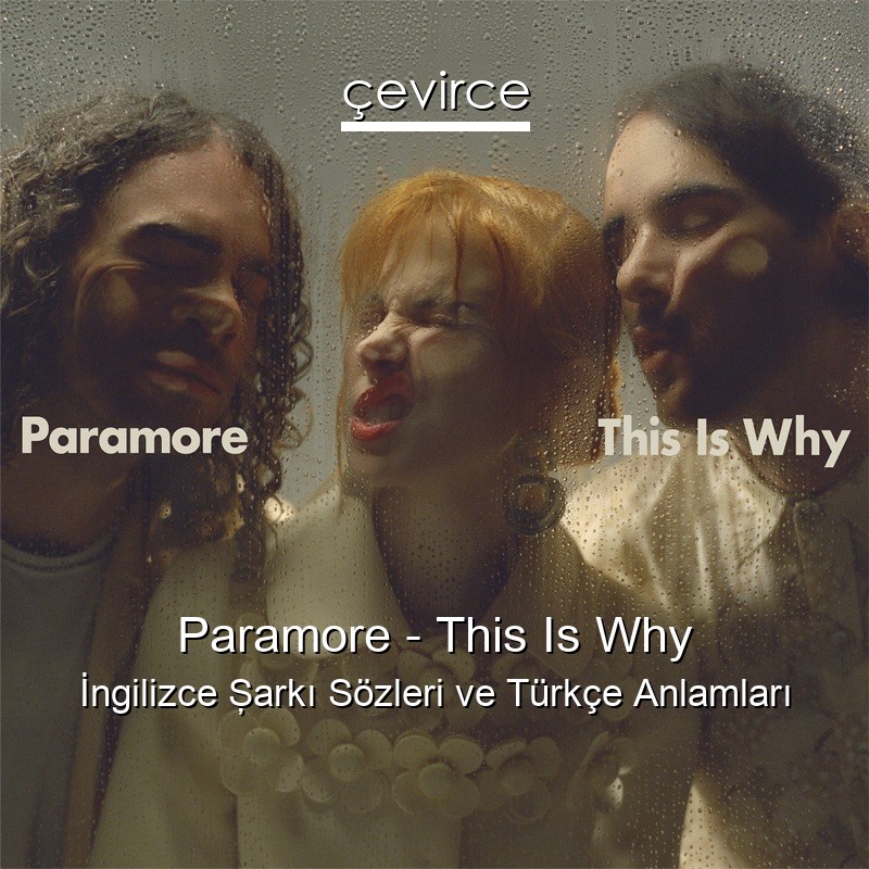 Paramore – This Is Why İngilizce Şarkı Sözleri Türkçe Anlamları