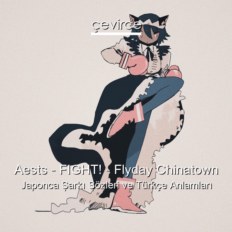 Aests – FIGHT! – Flyday Chinatown Japonca Şarkı Sözleri Türkçe Anlamları
