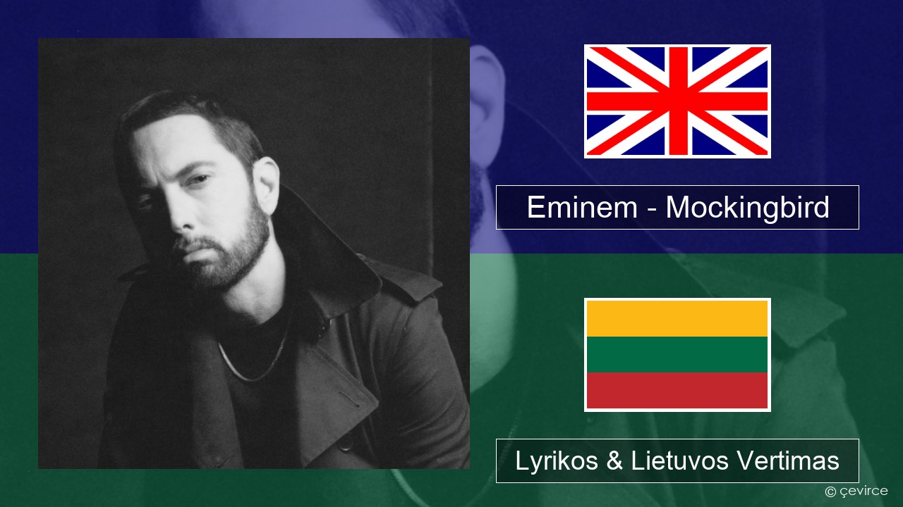 Eminem – Mockingbird Anglų Lyrikos & Lietuvos Vertimas