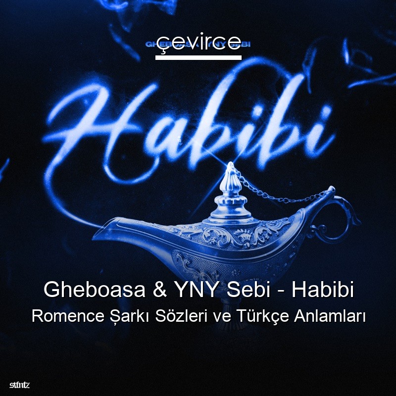 Gheboasa & YNY Sebi – Habibi Romence Şarkı Sözleri Türkçe Anlamları