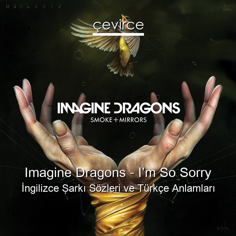 Imagine Dragons – I’m So Sorry İngilizce Şarkı Sözleri Türkçe Anlamları