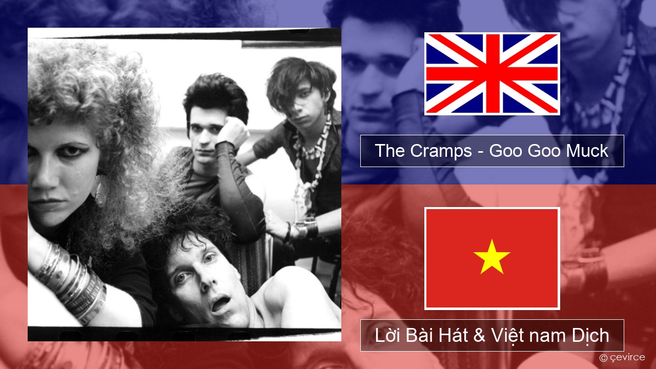 The Cramps – Goo Goo Muck Tiếng anh Lời Bài Hát & Việt nam Dịch