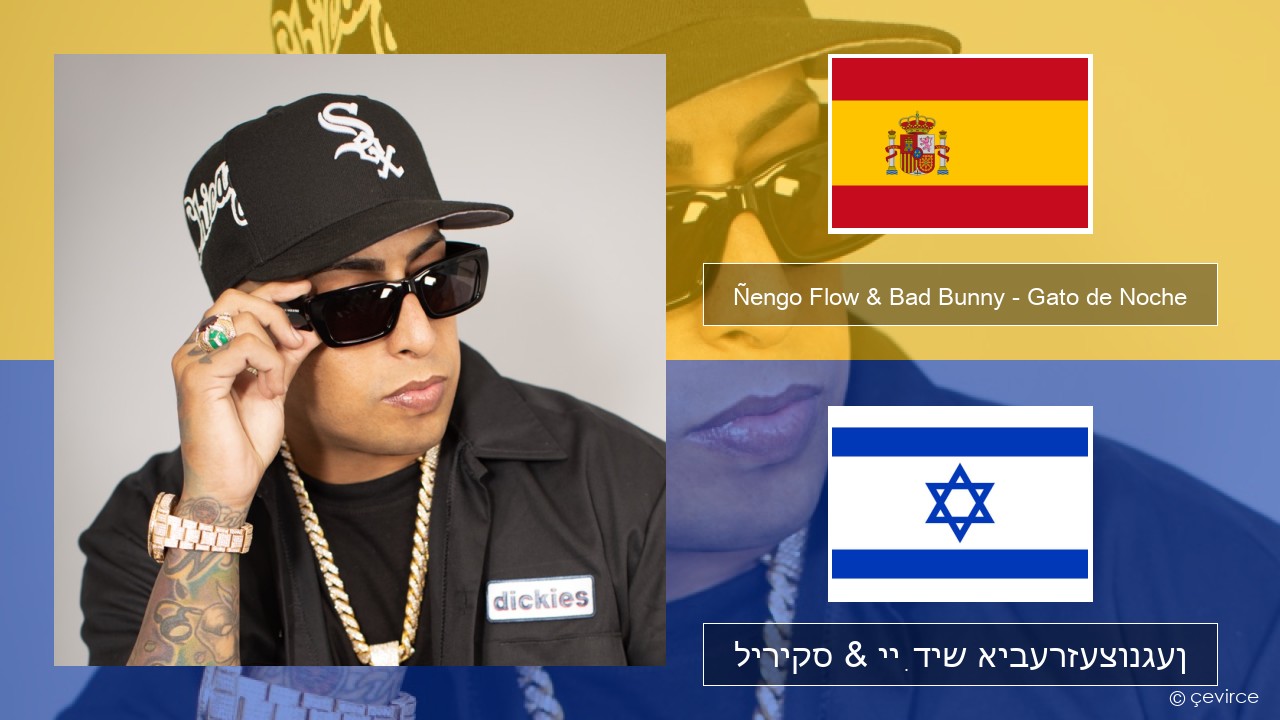 Ñengo Flow & Bad Bunny – Gato de Noche שפּאַניש ליריקס & ייִדיש איבערזעצונגען