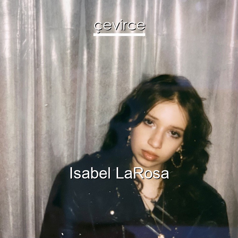 Isabel LaRosa