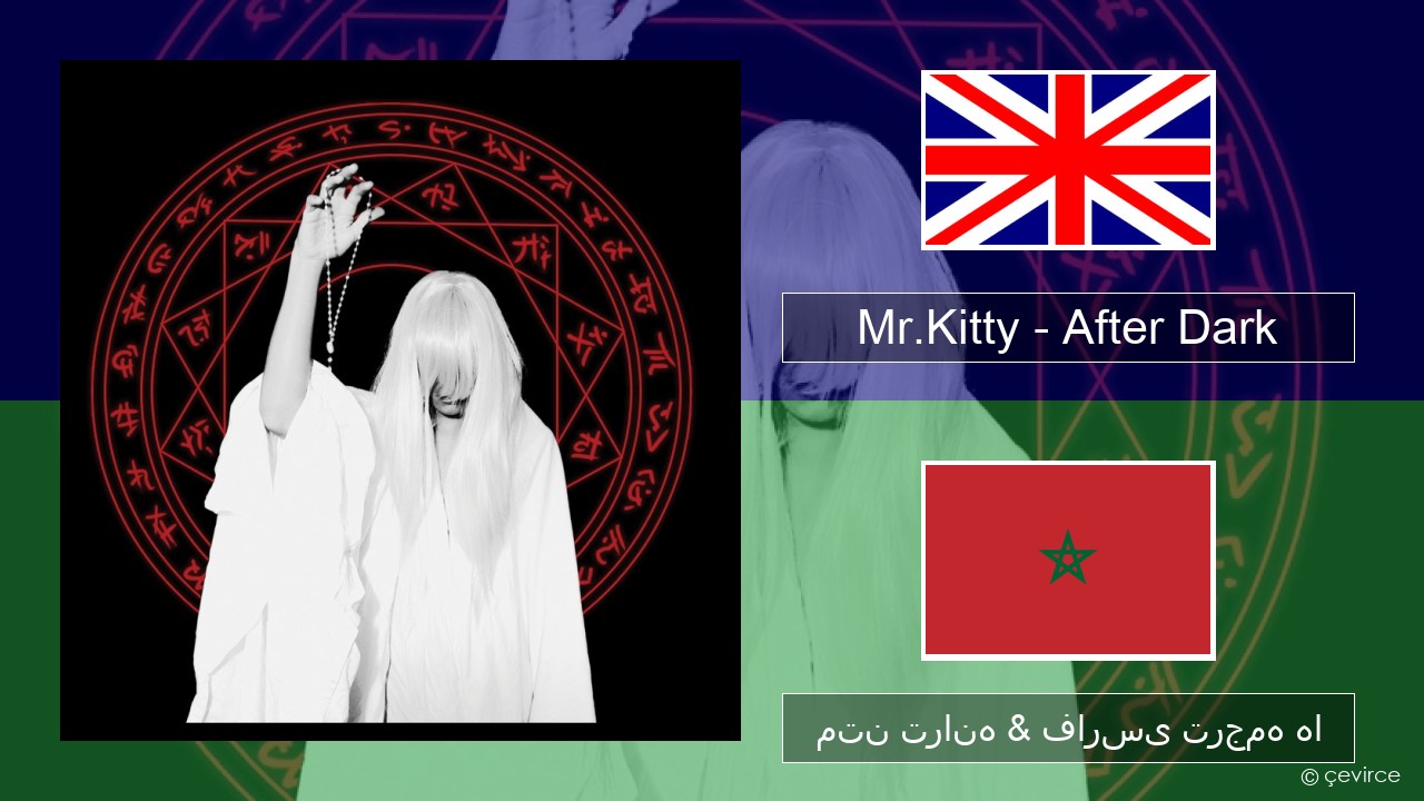 Mr.Kitty – After Dark فارسی متن ترانه & فارسی ترجمه ها - lyrics | çevirce