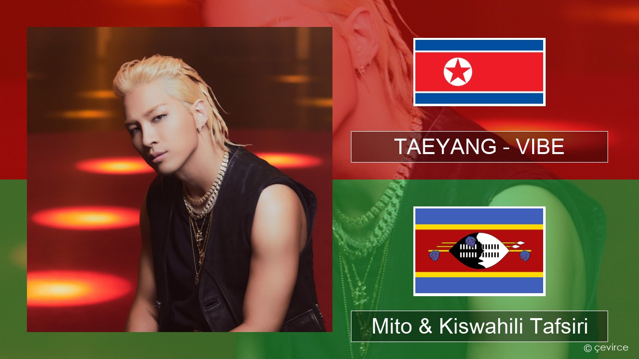 TAEYANG – VIBE (feat. Jimin of BTS) Kikorea Mito & Kiswahili Tafsiri
