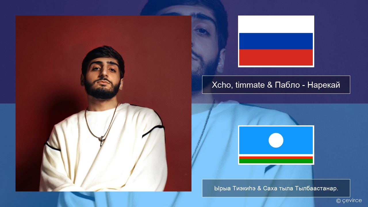 Xcho, timmate & Пабло – Нарекай Нуучча Ырыа Тиэкиһэ & Саха тыла Тылбаастанар.