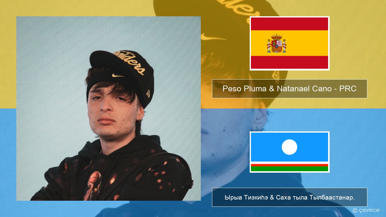 Peso Pluma & Natanael Cano – PRC Испанскай Ырыа Тиэкиһэ & Саха тыла Тылбаастанар.