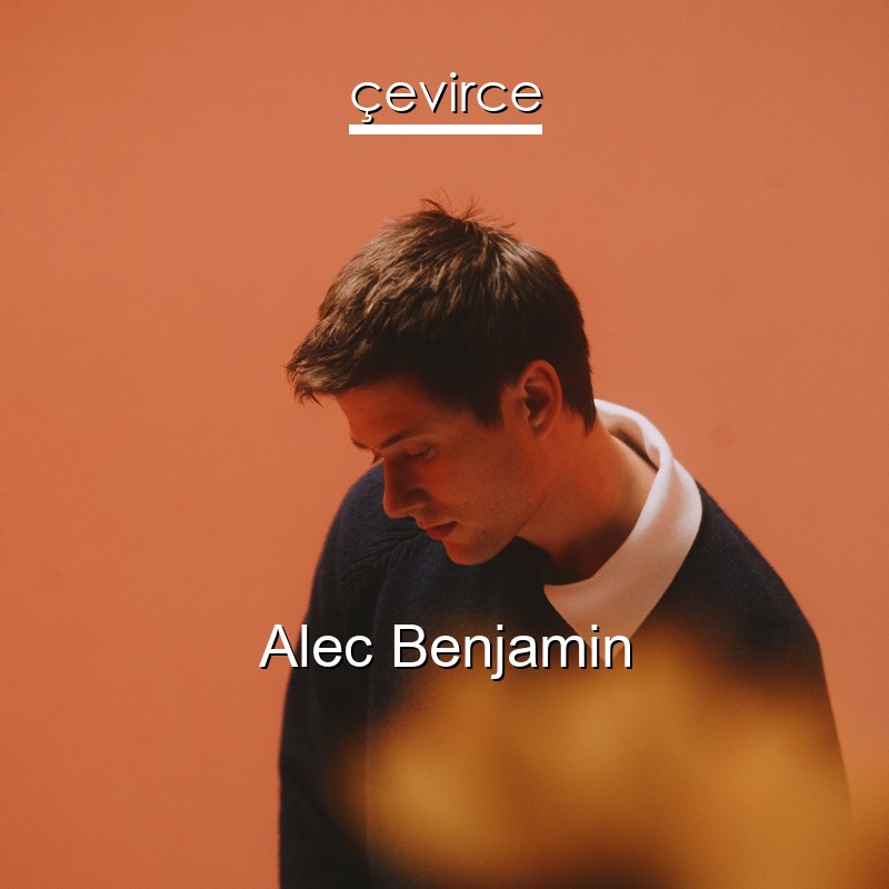Alec Benjamin