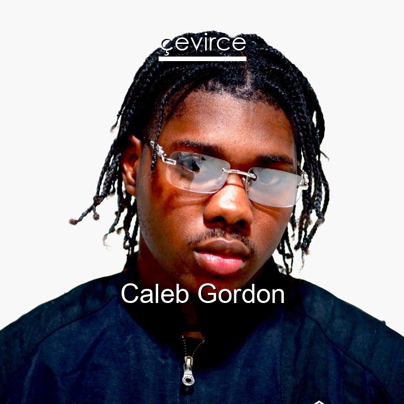 Caleb Gordon