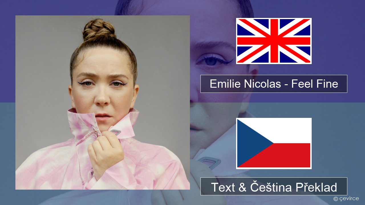 Emilie Nicolas – Feel Fine Anglický Text & Čeština Překlad