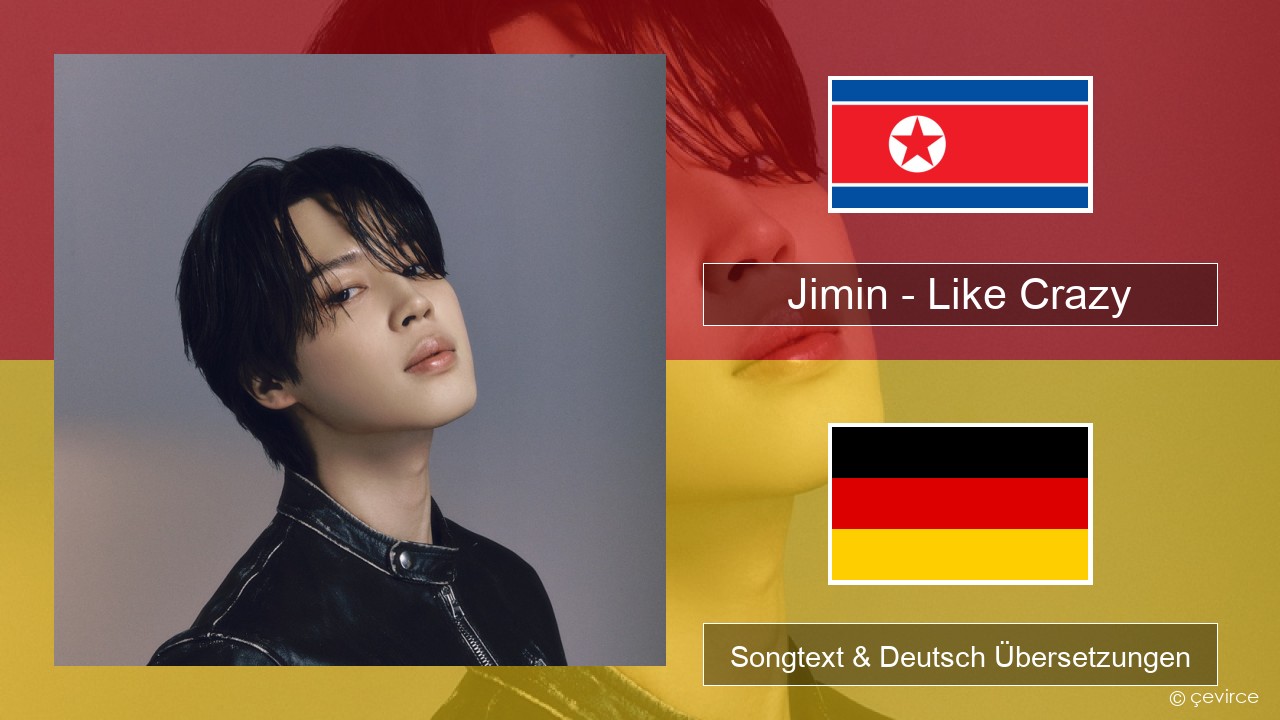 Jimin – Like Crazy Koreanisch Songtext & Deutsch Übersetzungen