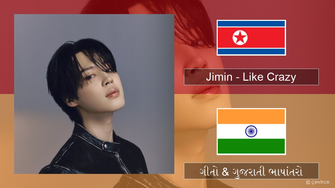 Jimin – Like Crazy કોરીઅન ગીતો & ગુજરાતી ભાષાંતરો