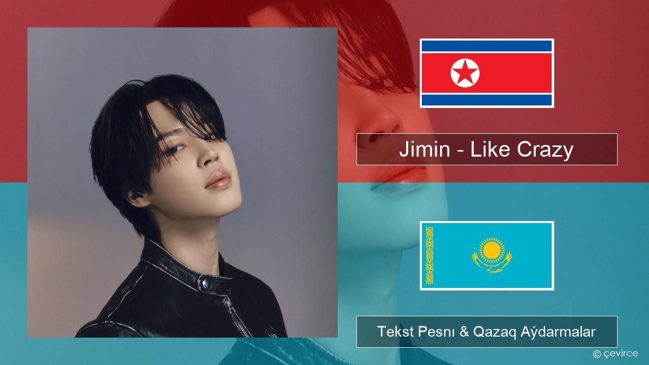 Jimin – Like Crazy Koreı Tekst Pesnı & Qazaq (latyn) Aýdarmalar