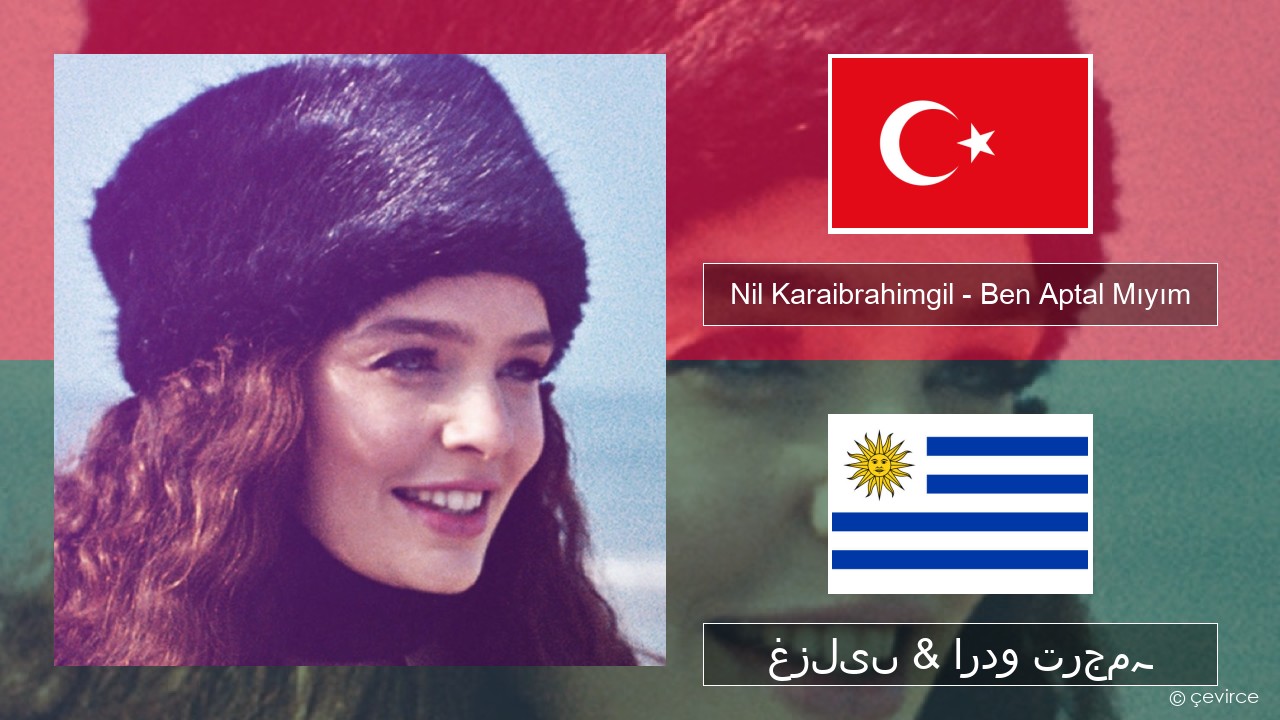 Nil Karaibrahimgil – Ben Aptal Mıyım ترکی غزلیں & اردو ترجمہ