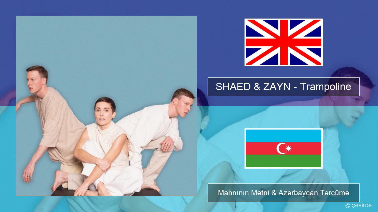 SHAED & ZAYN – Trampoline İngilis dili Mahnının Mətni & Azərbaycan Tərcümə