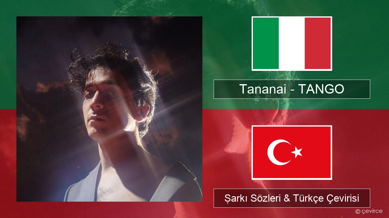 Tananai – TANGO İtalyanca Şarkı Sözleri & Türkçe Çevirisi