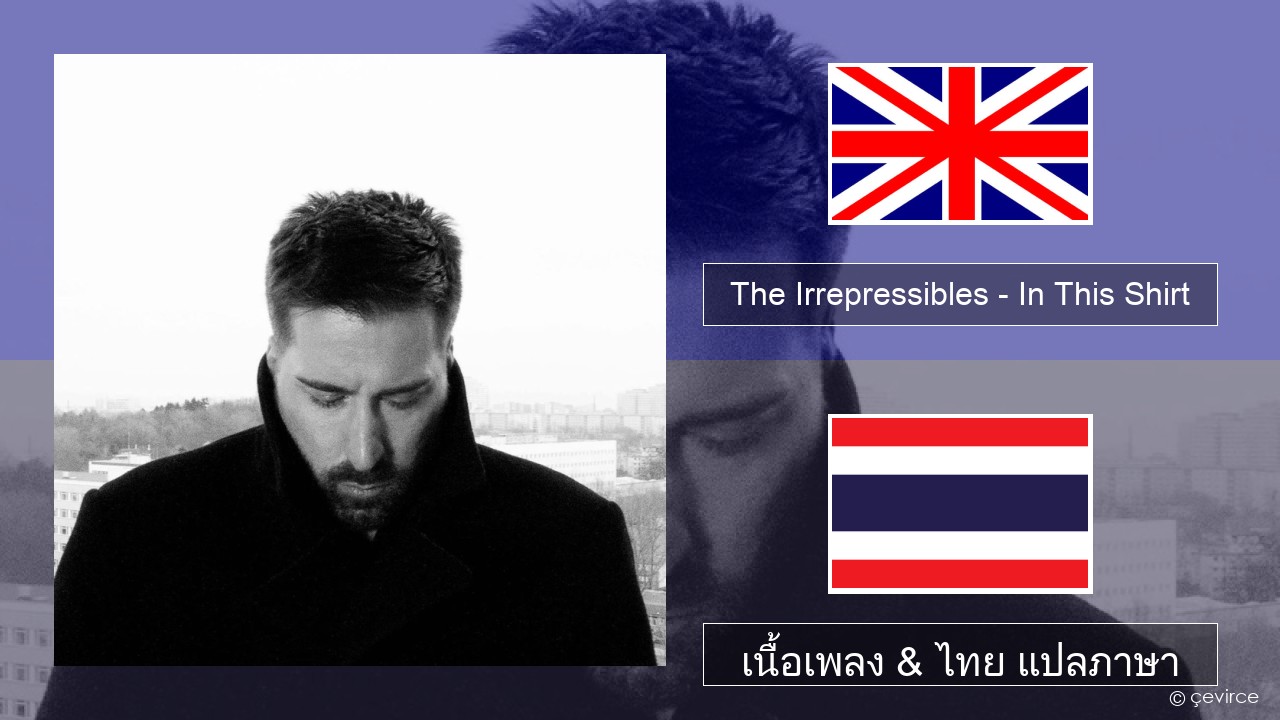 The Irrepressibles – In This Shirt ภาษาไทย เนื้อเพลง & ไทย แปลภาษา