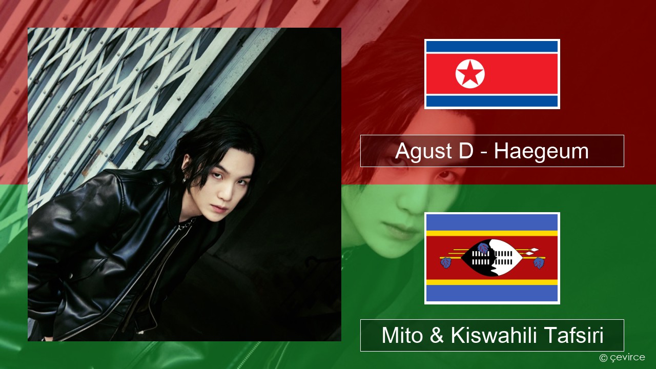 Agust D – Haegeum Kikorea Mito & Kiswahili Tafsiri