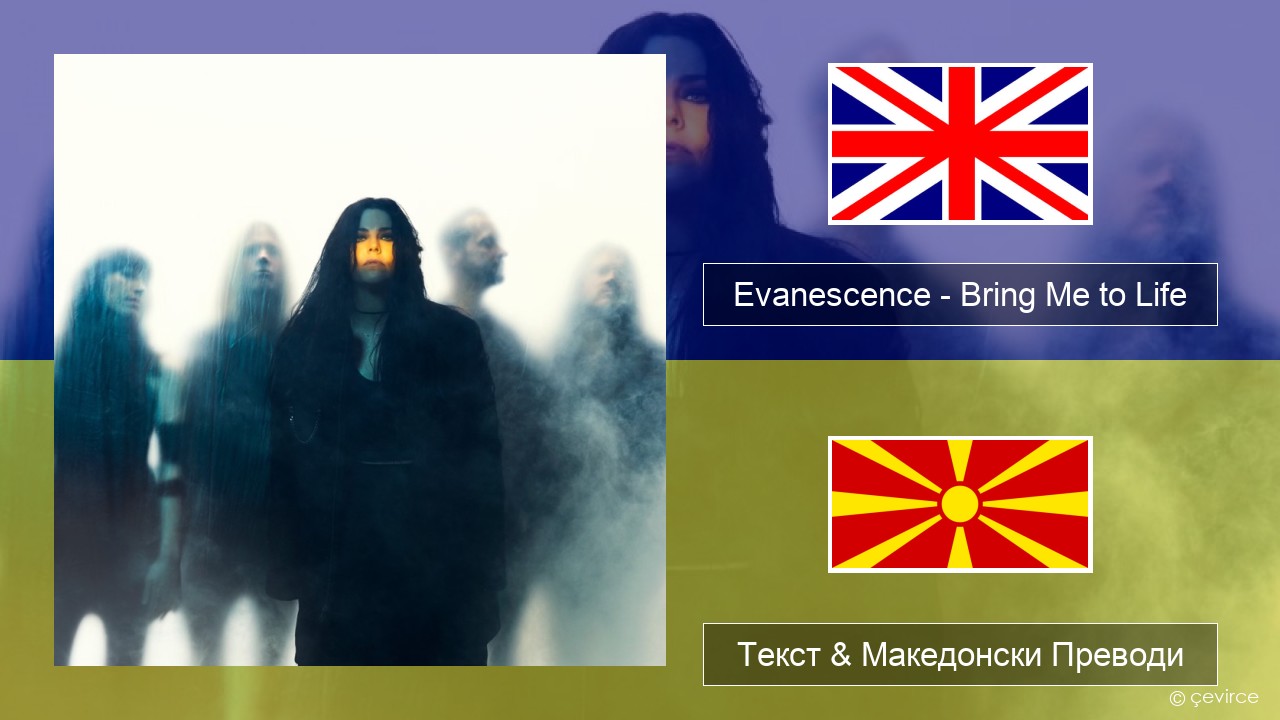Evanescence – Bring Me to Life Англиски Текст & Македонски Преводи