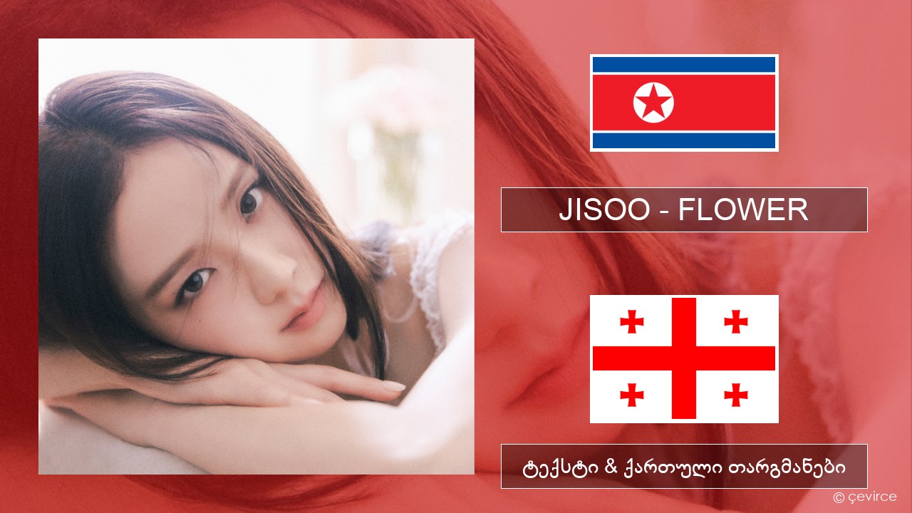 JISOO – FLOWER კორეელი ტექსტი & ქართული თარგმანები