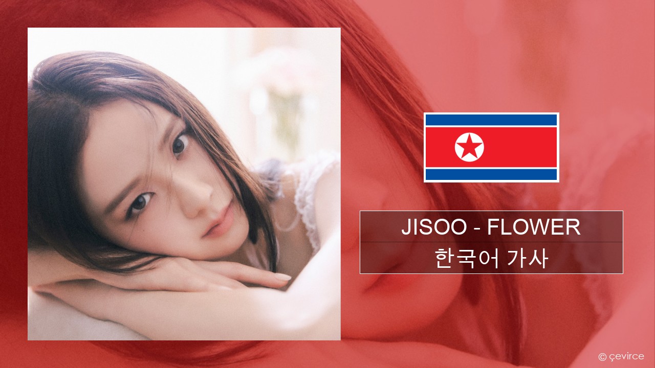 JISOO – FLOWER 한국어 가사