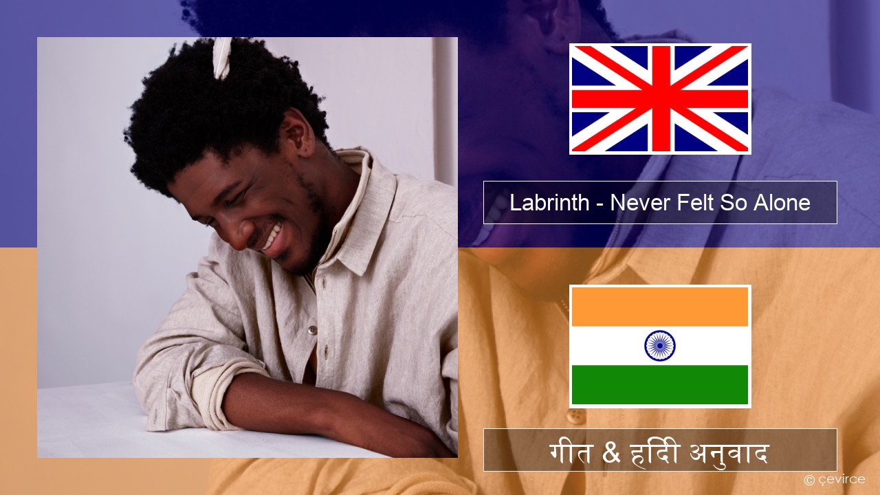 Labrinth – Never Felt So Alone अंग्रेजी गीत & हिंदी अनुवाद