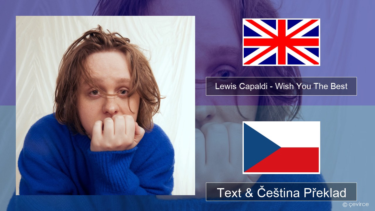 Lewis Capaldi – Wish You The Best Anglický Text & Čeština Překlad