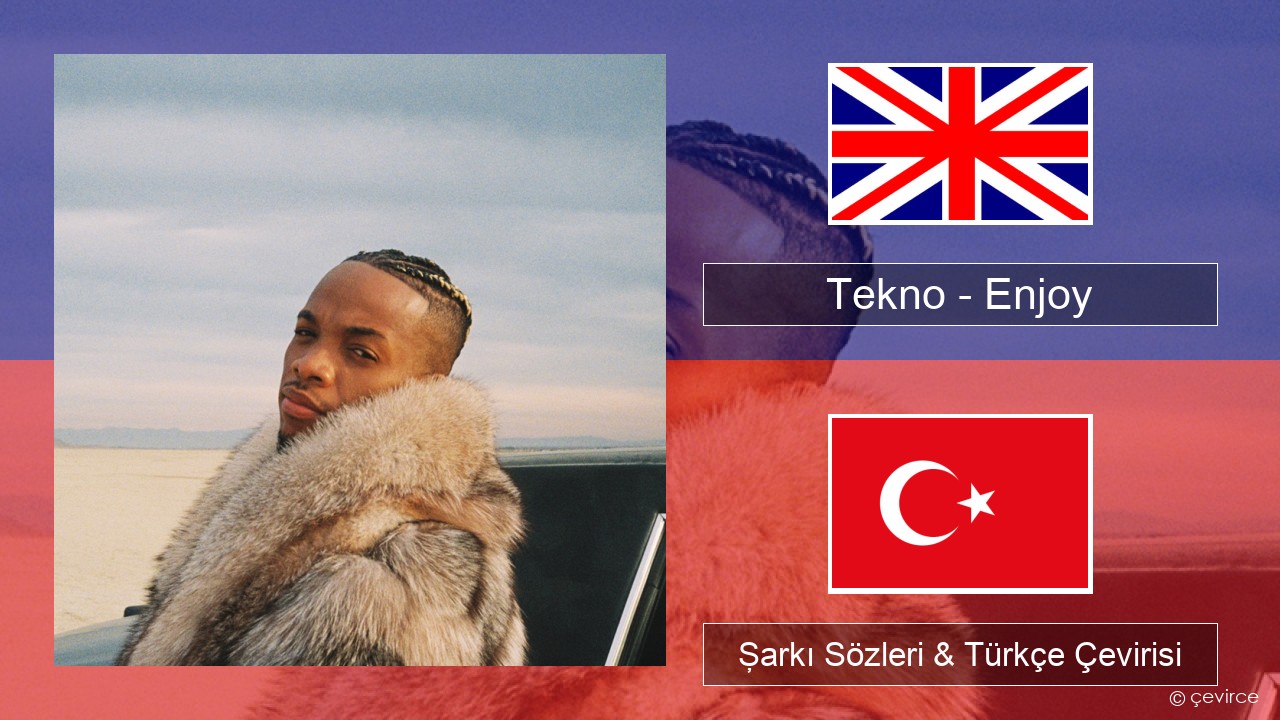 Tekno – Enjoy İngilizce Şarkı Sözleri & Türkçe Çevirisi