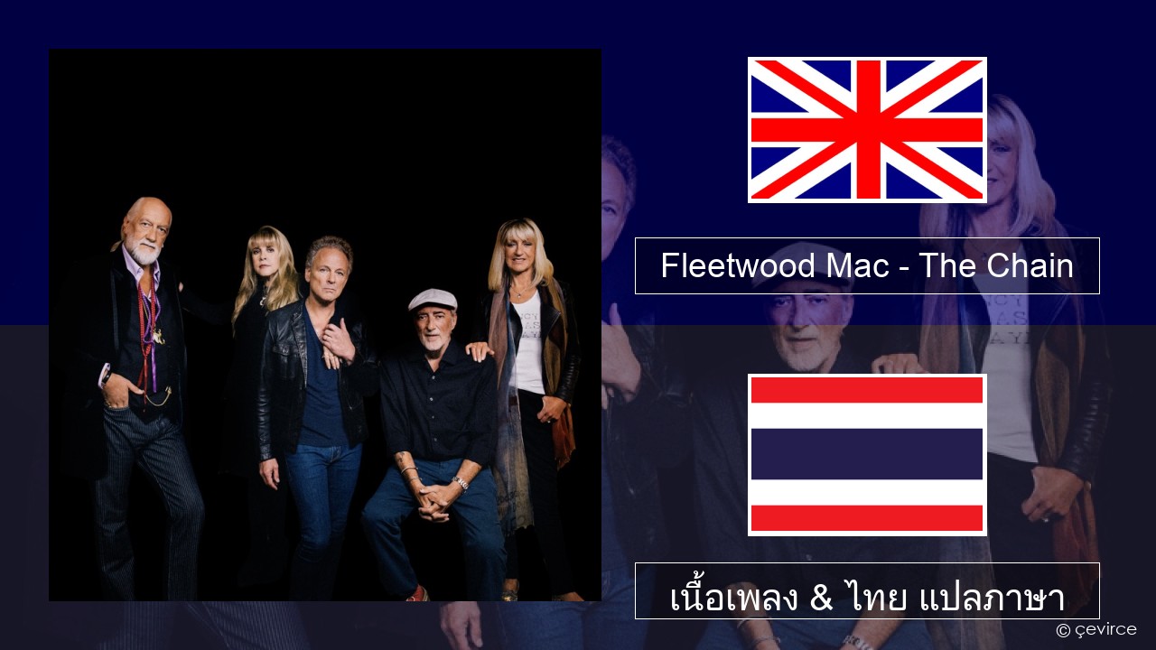 Fleetwood Mac – The Chain ภาษาไทย เนื้อเพลง & ไทย แปลภาษา