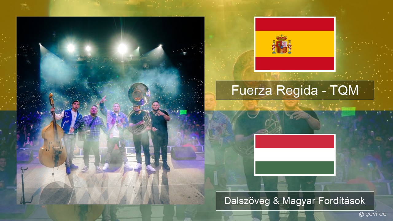 Fuerza Regida – TQM Spanyol Dalszöveg & Magyar Fordítások