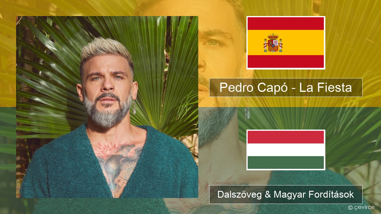 Pedro Capó – La Fiesta Spanyol Dalszöveg & Magyar Fordítások