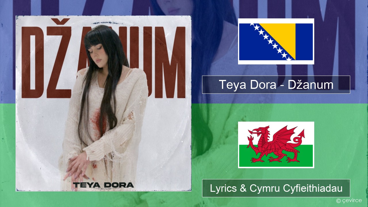 Teya Dora – Džanum Bosnian Lyrics & Cymru Cyfieithiadau