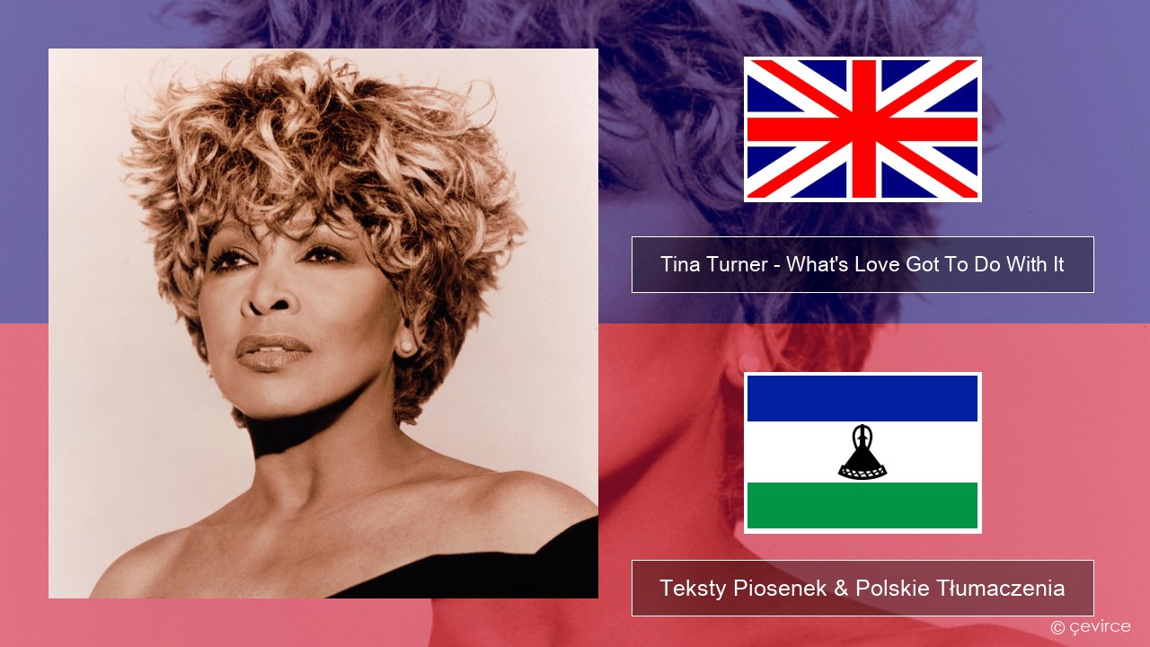 Tina Turner – What’s Love Got To Do With It Polski Teksty Piosenek & Polskie Tłumaczenia