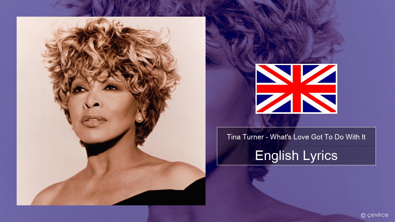 Tina Turner – What’s Love Got To Do With It English Lyrics