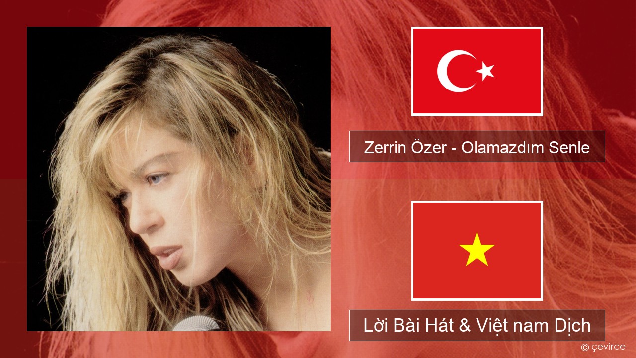 Zerrin Özer – Olamazdım Senle Thổ nhĩ kỳ Lời Bài Hát & Việt nam Dịch