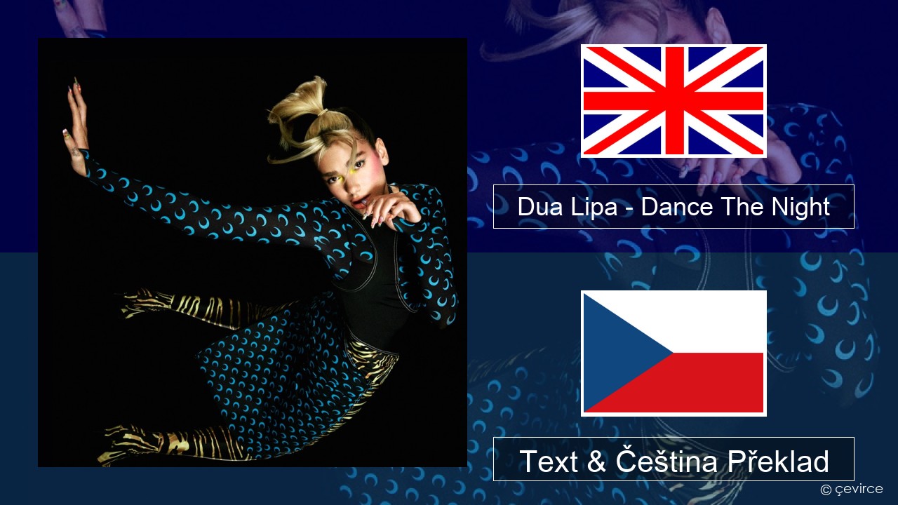 Dua Lipa – Dance The Night Anglický Text & Čeština Překlad