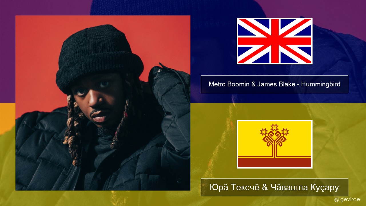 Metro Boomin & James Blake – Hummingbird Акӑлчан Юрӑ Тексчӗ & Чӑвашла Куҫару