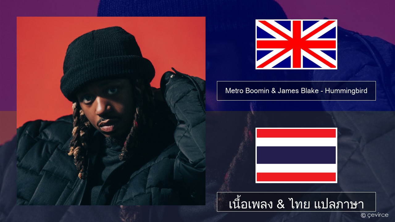 Metro Boomin & James Blake – Hummingbird ภาษาไทย เนื้อเพลง & ไทย แปลภาษา