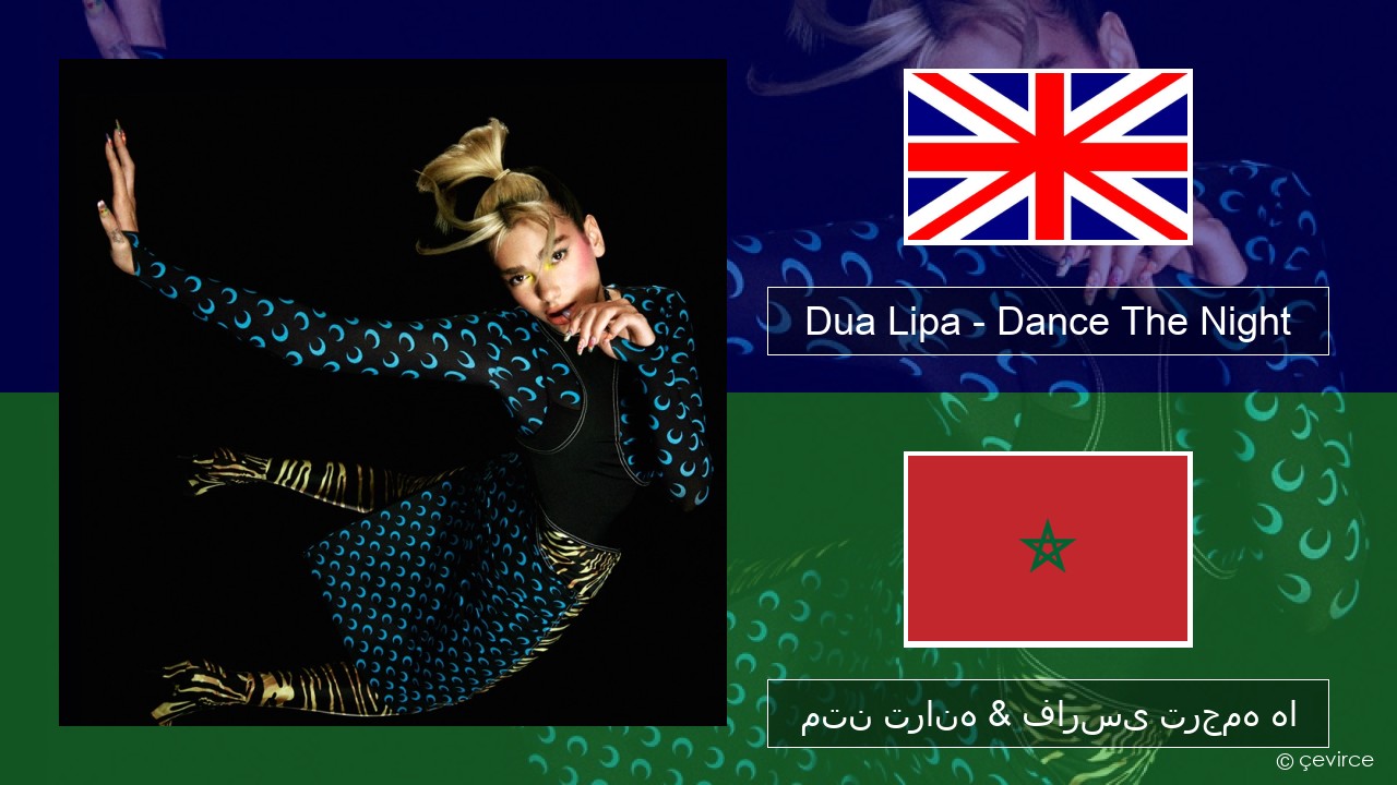 Dua Lipa – Dance The Night (Mixed) فارسی متن ترانه & فارسی ترجمه ها