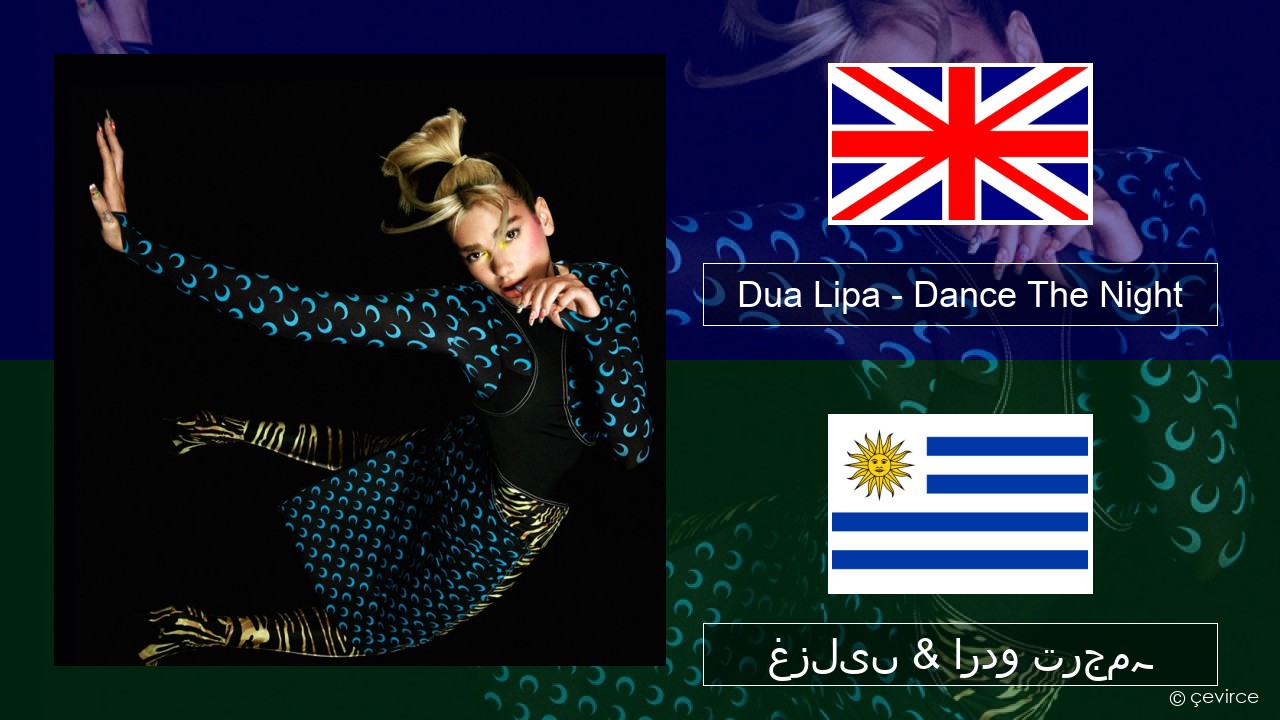 Dua Lipa – Dance The Night (Mixed) انگریزی غزلیں & اردو ترجمہ