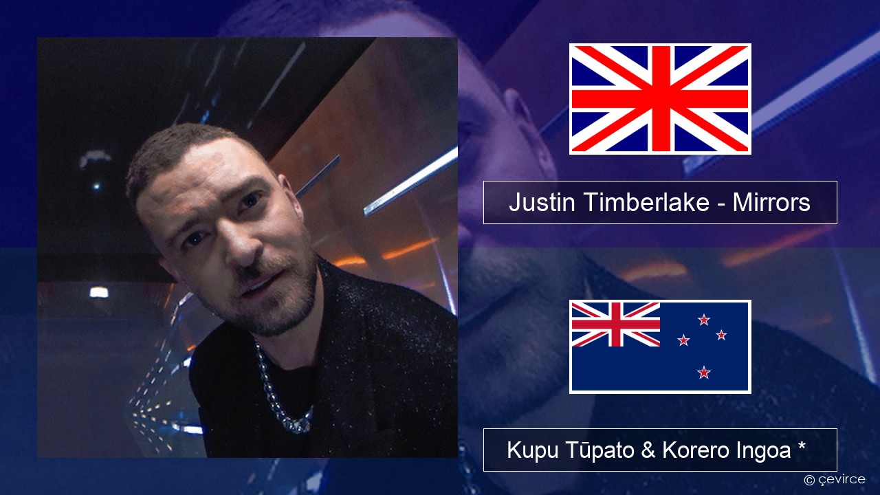 Justin Timberlake – Mirrors Ingoa *  Kupu Tūpato & Korero Ingoa *